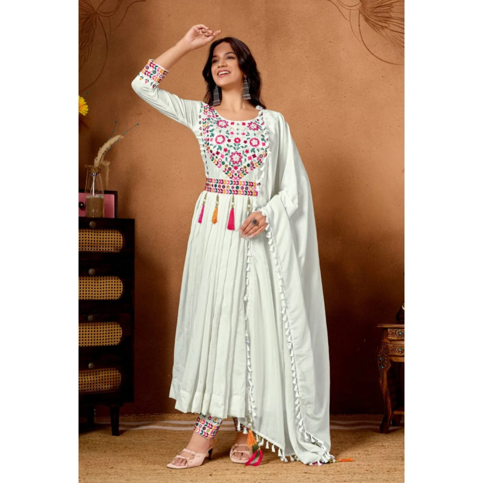 Roman Silk Salwar Set